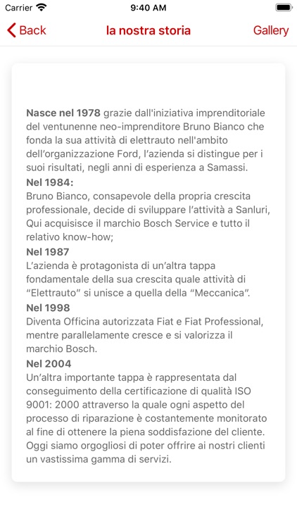 Bruno Bianco Car Service