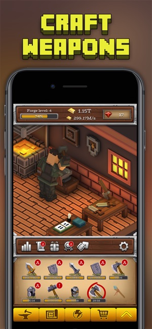 ForgeCraft - Idle Tycoon