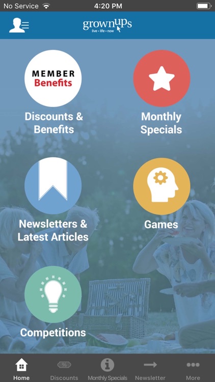 GrownUps Member Benefits