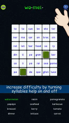 Game screenshot Syllable Word Search apk