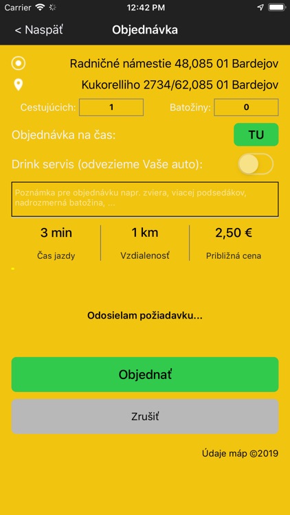 Taxi Piráti Bardejov screenshot-5