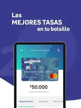 Captura de Pantalla 2 Wilobank iphone