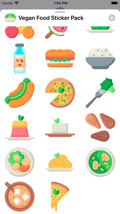 Vegan Food Sticker Pack screenshot-3