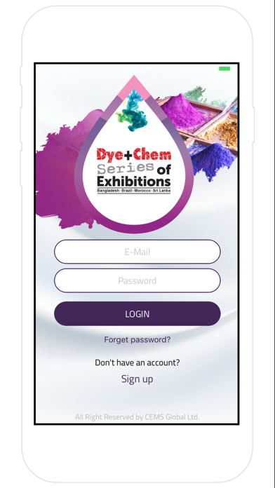 Dye+Chem Exhibition screenshot 2