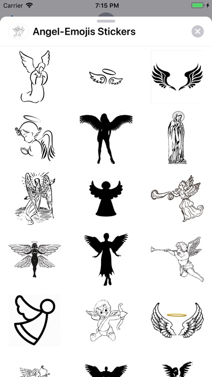 Angel-Emojis Stickers