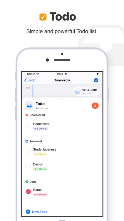 MeTime-manage available time-