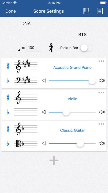 Notation Pad-Sheet Music Score screenshot-3