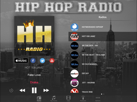 HIP HOP RADIO - THE BEST RADIOS HIPHOP AND R&B ! screenshot