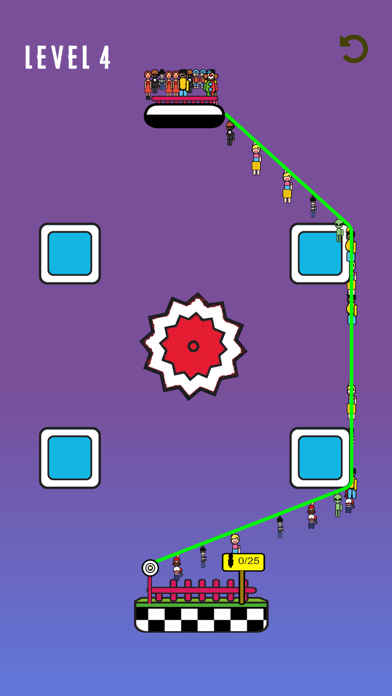 Rope Hook - Draw Zipline screenshot 2