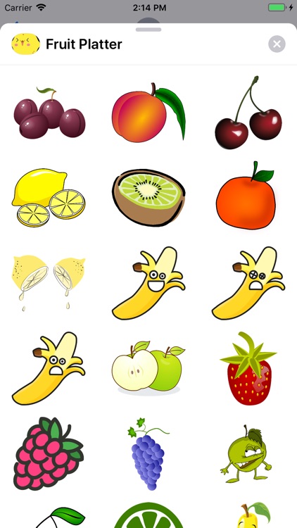 Fruit Platter Stickers screenshot-4