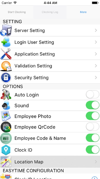 EasyTime Clocking App v7