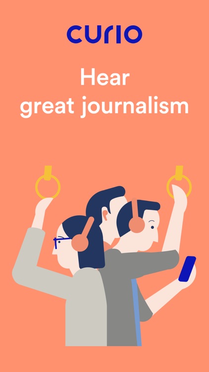 Curio: hear great journalism screenshot-0