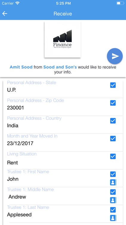 NameDrop - Share Contact info screenshot-4