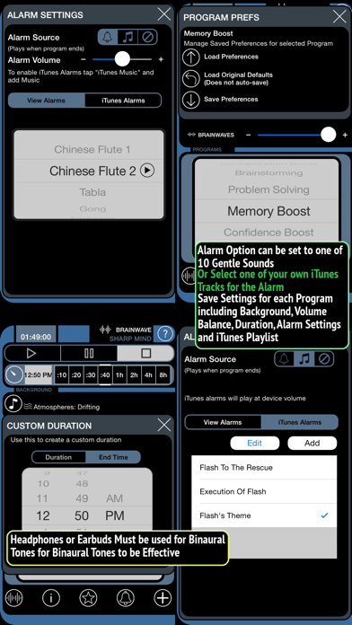 Brain Wave Sharp Mind ™ - 11 Binaural Brainwave Entrainment Programs for Mental Performance Screenshot 3