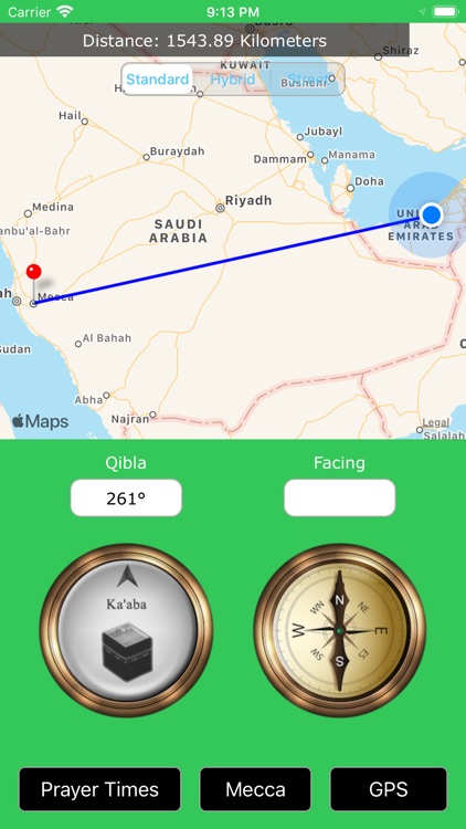 Qibla Finder : Prayer Timings