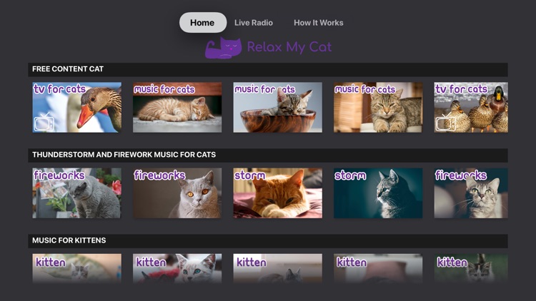 RelaxMyCat - Relaxing Music TV