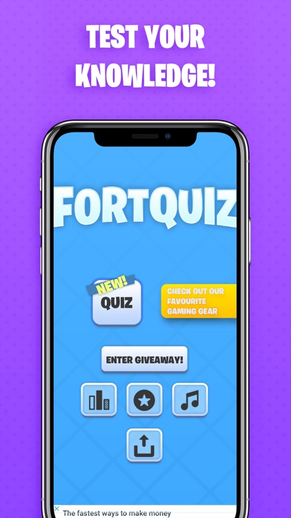 Quiz for Fortnite VBucks Pro