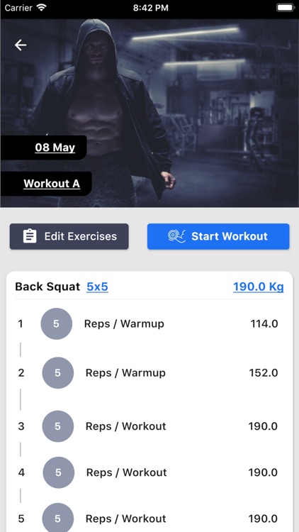 5x5 Workout Original screenshot-6