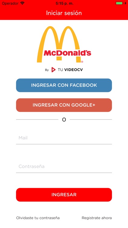 McDonald's VideoCV México