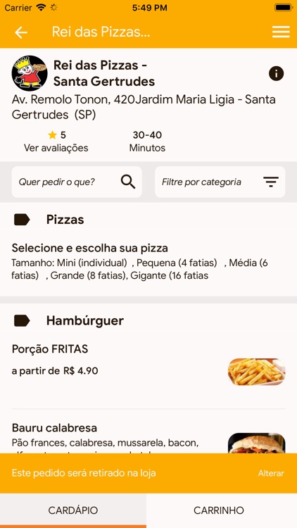 Rei das Pizzas screenshot-3