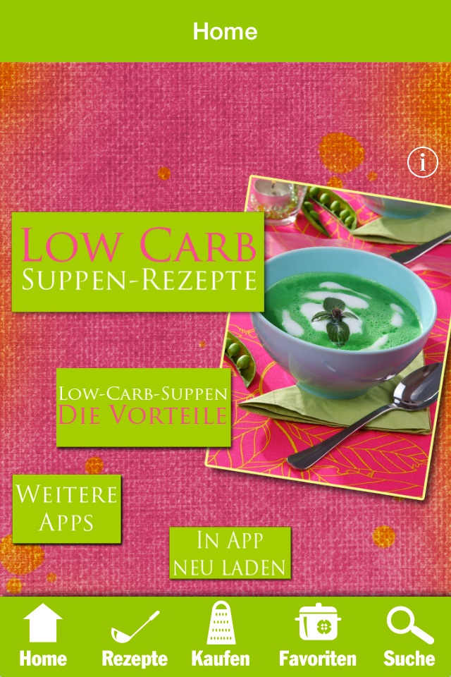 Low Carb Suppen Diät Rezepte screenshot 4