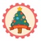 "Wonderful Christmas Stickers" is a sticker featuring Christmas elements