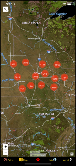 Iowa Mushroom Forager Map!(圖3)-速報App