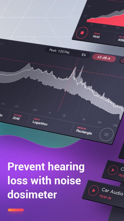 Decibel : dB sound level meter screenshot-3