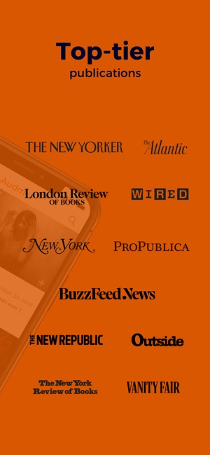 Audm - New Yorker, Atlantic(圖2)-速報App