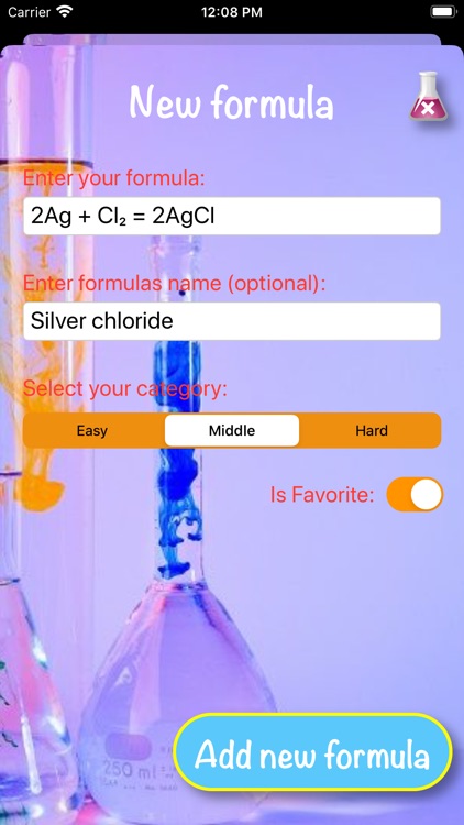 Correct chemical formula screenshot-3
