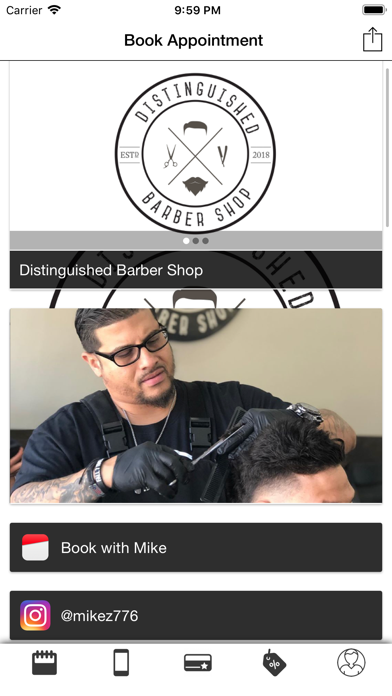 How to cancel & delete Distinguished Barbershop from iphone & ipad 1