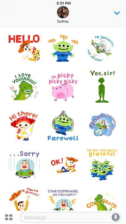 Pixar Stickers: Toy Story screenshot-3