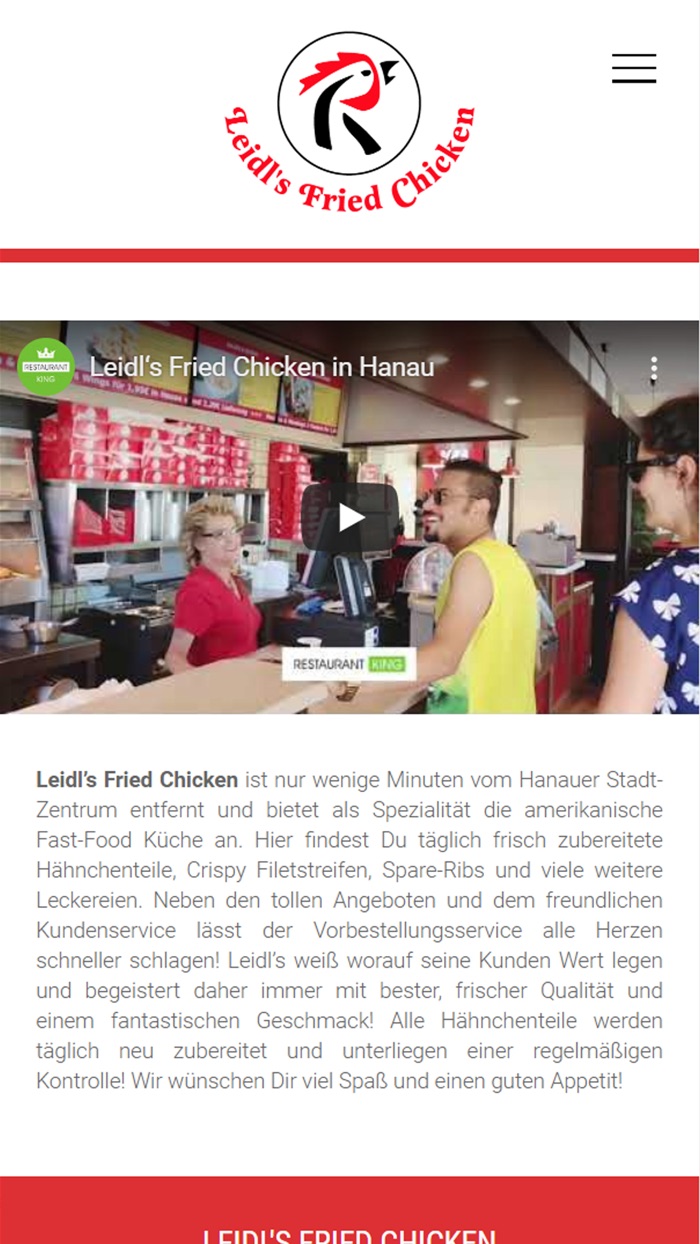 Leidls Fried Chicken Hanau