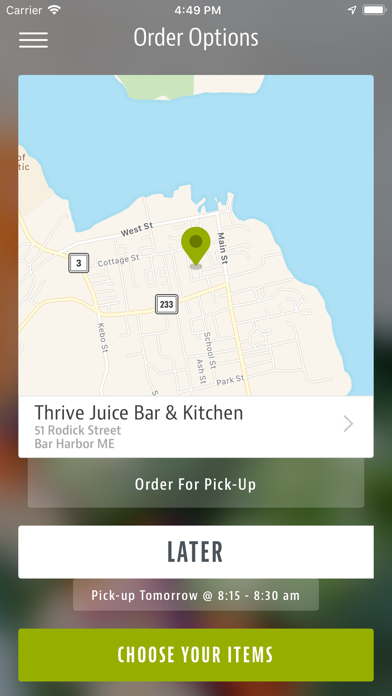 How to cancel & delete Thrive Juice Bar & Kitchen from iphone & ipad 2