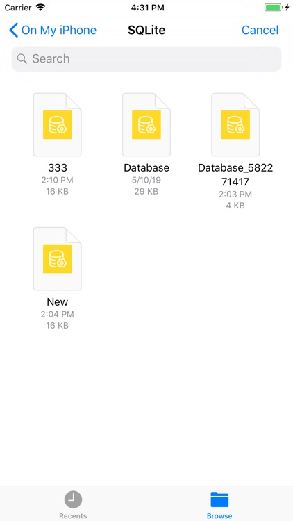 SQLite - Editor & Browser screenshot-7