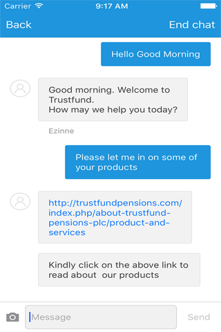 Trustfund Mobile screenshot 3