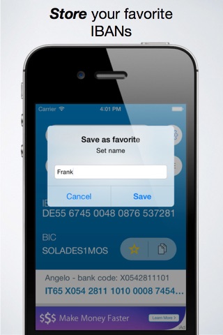 IBAN Calculator App - náhled