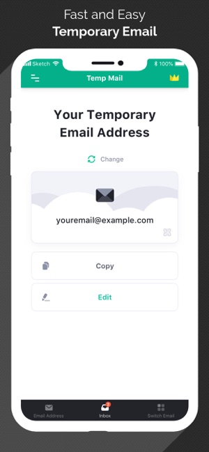 Temp Mail - Temporary Email(圖1)-速報App