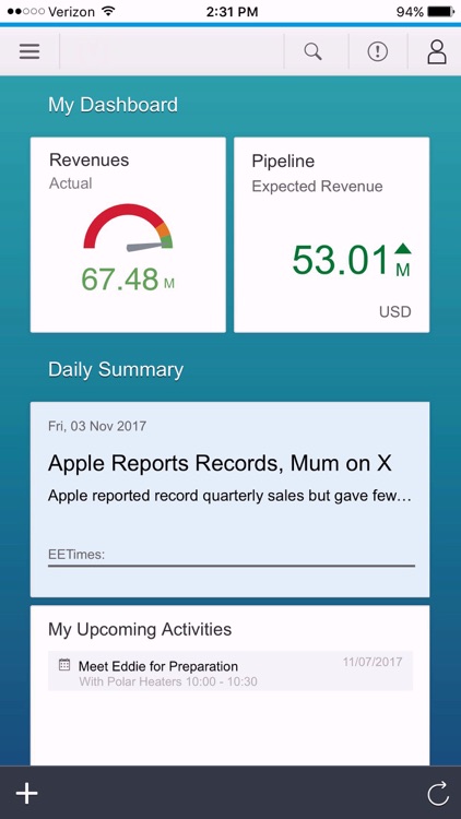 SAP Cloud for Customer