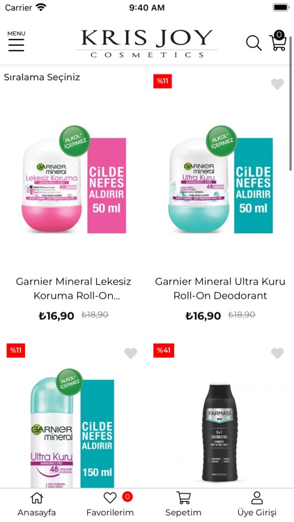 Krisjoy Cosmetics screenshot-3