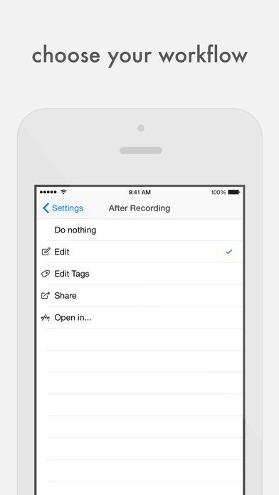 How to cancel & delete Quick Record Audio Recorder from iphone & ipad 4