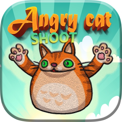 Angry Cat Shoot Icon