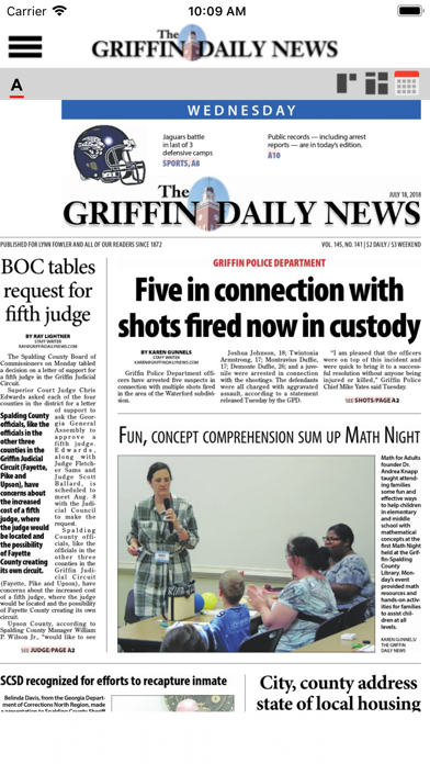 Griffin Daily News screenshot 2