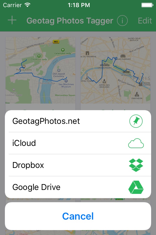 Geotag Photos Tagger (GPX) screenshot 2