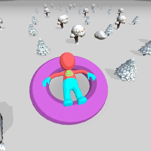 Skiing 3D icon