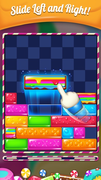 Candy Slide Puzzle: Block Drop screenshot 2