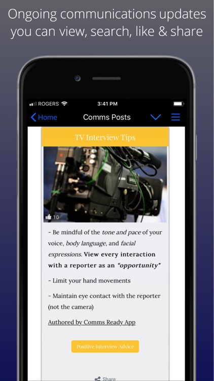 Comms Ready App screenshot-3