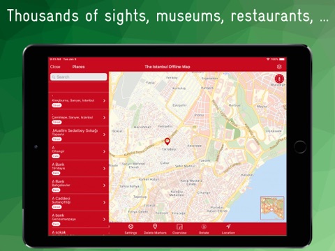 The Istanbul Offline Map screenshot 3