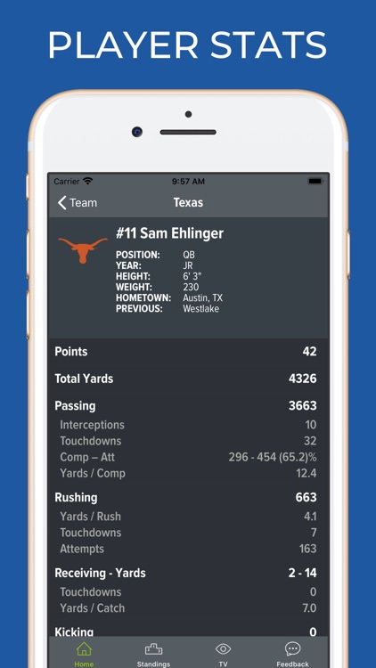 UT Texas Football screenshot-3