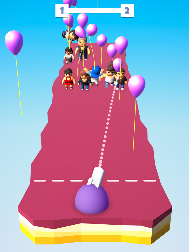 Ballon Em Away, game for IOS